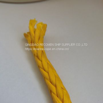 RECOMEN supply 5mm tricolor UHMWPE  lanyard marine mooring rope