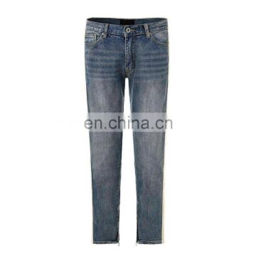 DiZNEW Mens Brand fabrics jeans denim selvedge stretch skinny fit super fly jeans