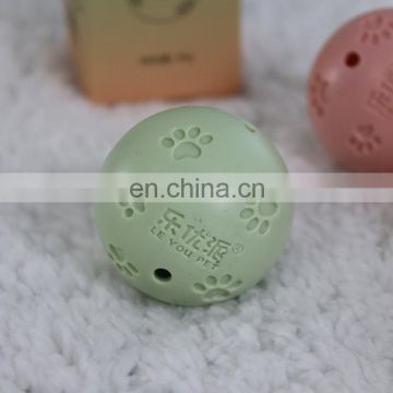 Wholesale Custom Pet Dog Ball with Bell Pet Training Toys Ball Interactive Dog Toy