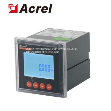 Acrel 300286.SZ panel mounted DC digital power meter PZ72L-DE with CE approval for DC charging piles