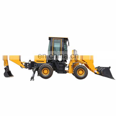 The Cheapest Mini Backhoe Loader compact 3-6t hydraulic 4x4 loader backhoe with attachment For Sale