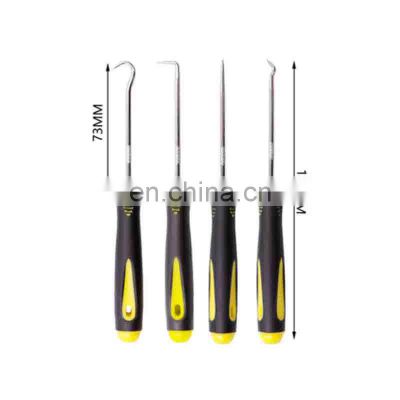 4 Pc Mini Pick and Hook Set O-Ring Seal Puller Tool Remover Extractor