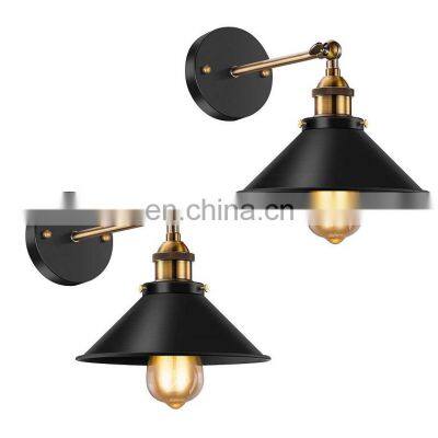 Hot Sell Horn Shape Nordic European Vintage Style Wall Lamps Indoor Led Wall Lamps
