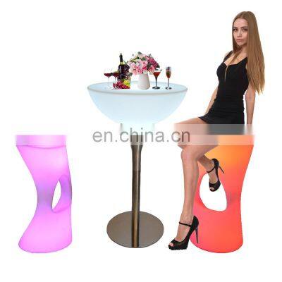 led chairs tables /Waterproof Modern Home Bar Event Table and Chairs Rgb Light Up Bar Stool Chair Sofa Set Furniture