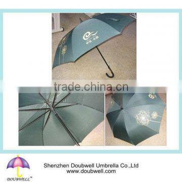 straight umbrella imprint logo on umbrella panels