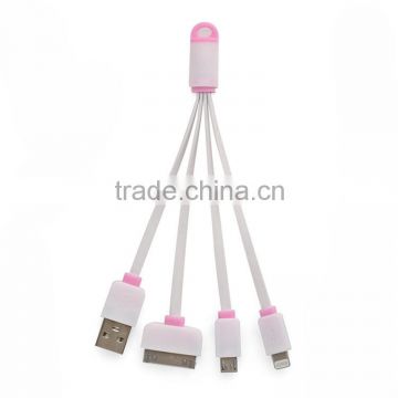 Hot Selling 3 in1 USB Charging Cable Promotional Gifts USB Cable for Mobile Phone
