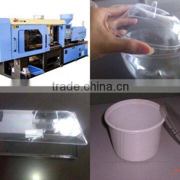 injection machine make plastic containers