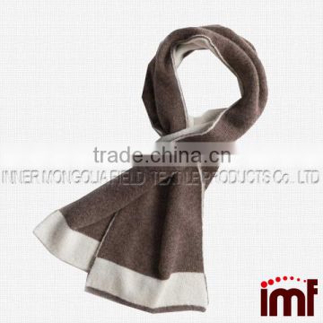 Double Knit Pure Cashmere Scarf Neck Scarf