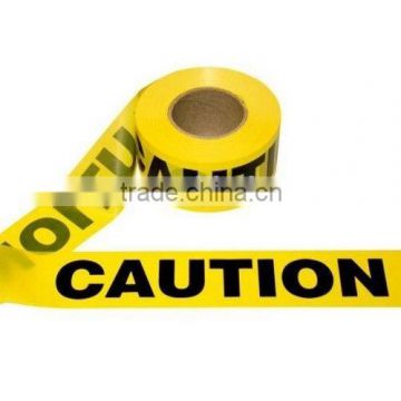 Yellow caution Rolls Safety Barrier Police Barricade