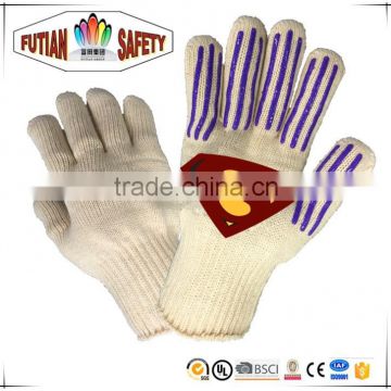 FTSAFETY double piece Knit oven Gloves for anti-heat