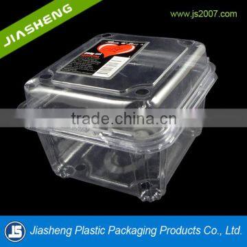 PET Customized clear plastic strawberry container