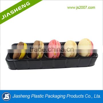 5pcs wholesale blister plastic macaron packaging boxes