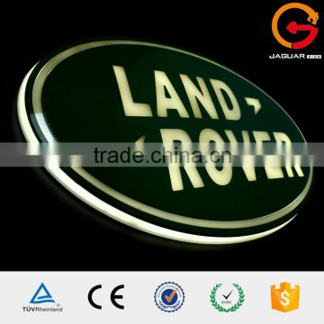 Cheap custom logo 3d metal car badges auto company logos with brand names