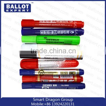 Multi-color marker pen for glass board markers&white board