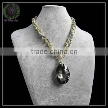 big women diamond rhinestone necklace jewelry