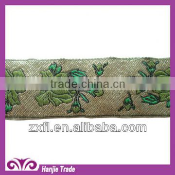 Wholesale decorative flower ribbon for clothing