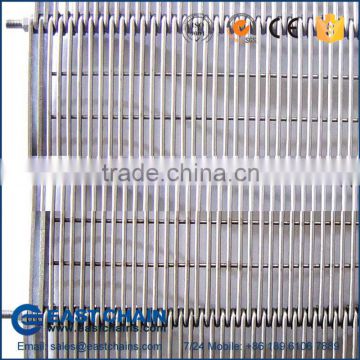 Durable stainless steel conveyor belt