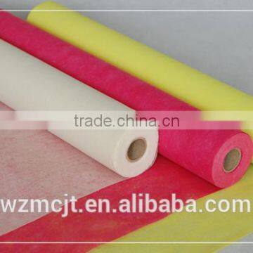 Chemical bonded colorful non-woven fresh flower packing cloth