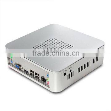 Hot sale cheap pc computer PC Itx Case fanless pc X25-I5 2390T 2G RAM 32G SSD Support Home Premium