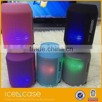 2015 hot selling led wireless bluetooth mini light up speaker