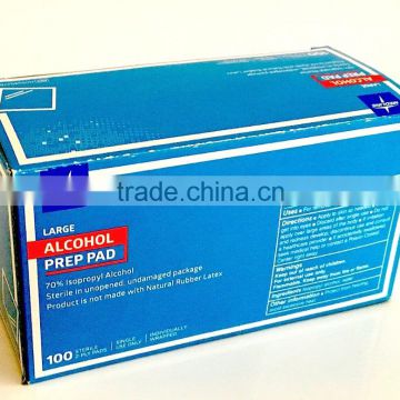 Accept custom order tuck top paper folding box for medicine