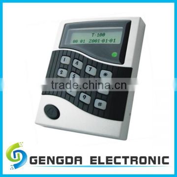 2500 id rfid card reader attendance with access keypad support password open door