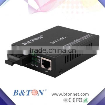 BTON Media Converter ethernet over optical fiber
