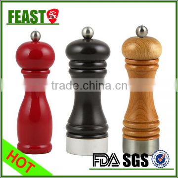 new style popular bamboo hand spice grinder