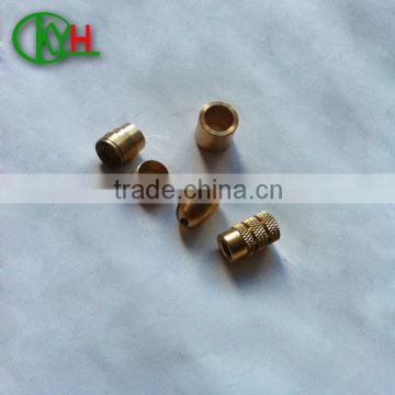 Provide high precion custom brass machining for eletronic parts