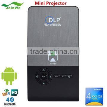 Wechip C2 3d Mini Projector Portable Mini Multimedia Projector Quad-Core 1G DDR3 16G ROM