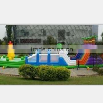 60m Long Inflatable Obstacle Course for Sale
