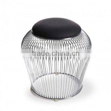 Steel Platner Stool