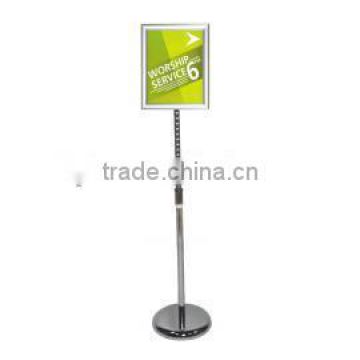 Free standing adjustable menu holder A4 Advocate Pedestal Sign Stand