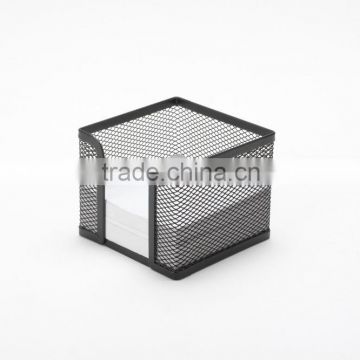 high quality factory supply desk organizer metal mesh business memo holder