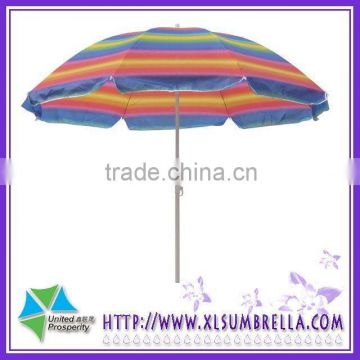 Flower color design outdoor table with umbrella hole