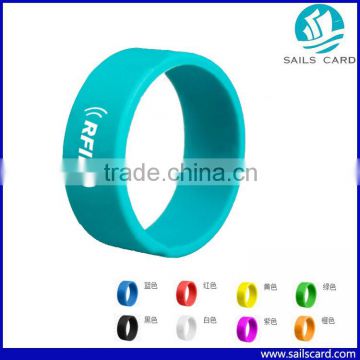 Fudan F08 long range rfid silicone bracelet