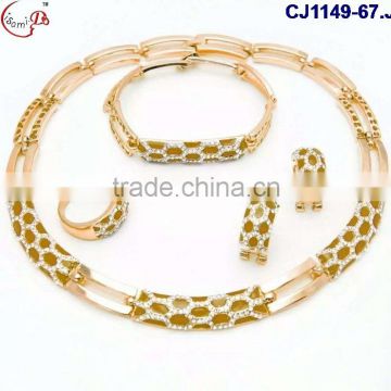 CJ1149-67 Hot sale/African/Dubai style elegant beads jewelry sets for wedding/evening party