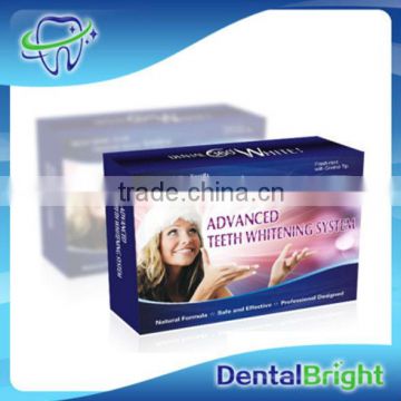 10ml Chlorine dioxide teeth Whitening Kit, 100% effective 3days in white