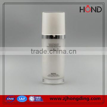 wholesale acrylic bottle pearl white 15ml 30ml 60ml 120ml capacity bottles skincare transparent acrylic skineal cream bottle
