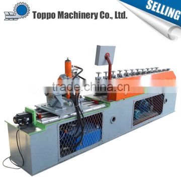 Great building material high speed steel thin sheet barrel corrugating machine
