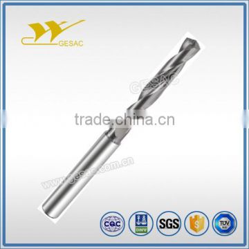 3D External Coolant Tungsten Carbide Drill Bits for Steel Machining