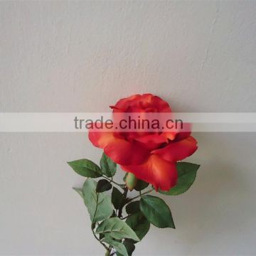 wholesale Silk rose fake flower artificial rose flower for wedding decor