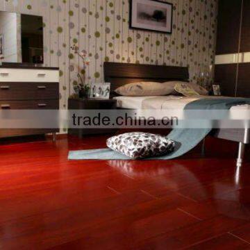 China Santos Mahogany Engineered Hardwood Flooring Prefinished wood floor