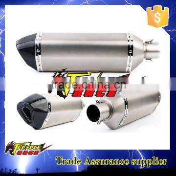 Universal Stainless steel muffler silencer for racing motorcycle