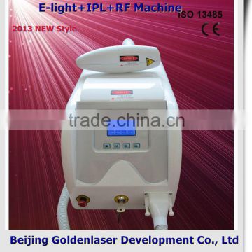 www.golden-laser.org/2013 New style E-light+IPL+RF machine body fat monitor body fat meter