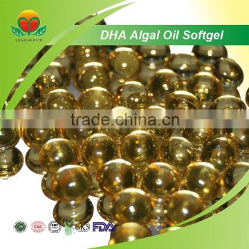 Manufacture Supply DHA Algal Oil Softgel
