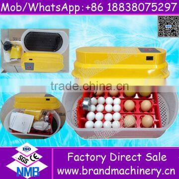 Small scale fully automatic best price quail duck egg incubator