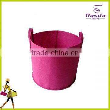 pink nonwoven grow bags for strawberry