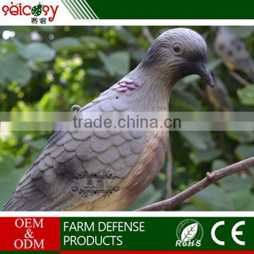 Automatically inflatable long time used eco-friendly hunting pigeon decoys