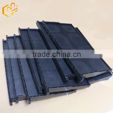 2016 new type plastic bee frames with plastic foundation sheet beehive frame